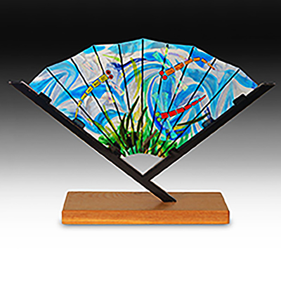 glass fan