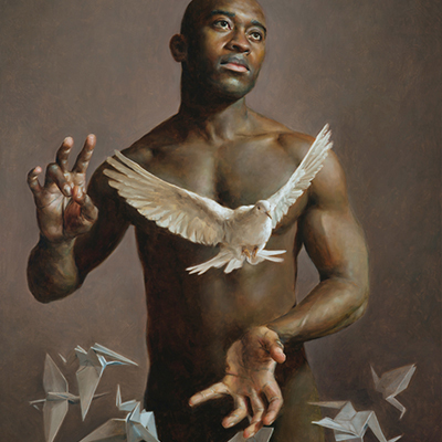portrait of black man